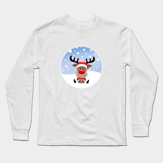 Deer Me Long Sleeve T-Shirt by fanartdesigns